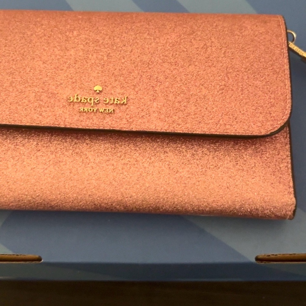 Kate Spade Pink Clutch Elegant Wristlet